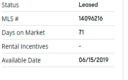 Jamee Jolly 7810 Element Rent History